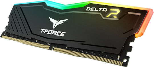 TeamGroup T-Force Delta RGB 16GB DDR4 RAM with 2 Modules (2x8GB) and 3200 Speed for Desktop