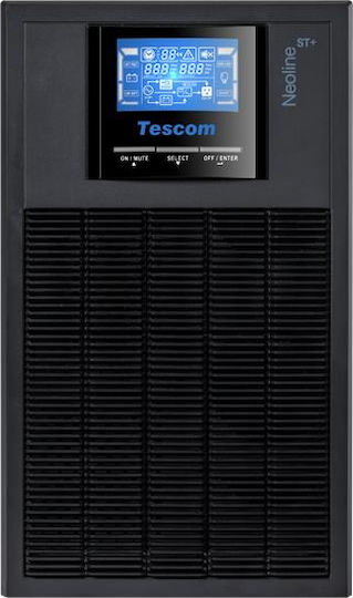 Tescom NeoLine Plus 1102 ST UPS On-Line 2000VA 1800W με 3 Schuko Πρίζες