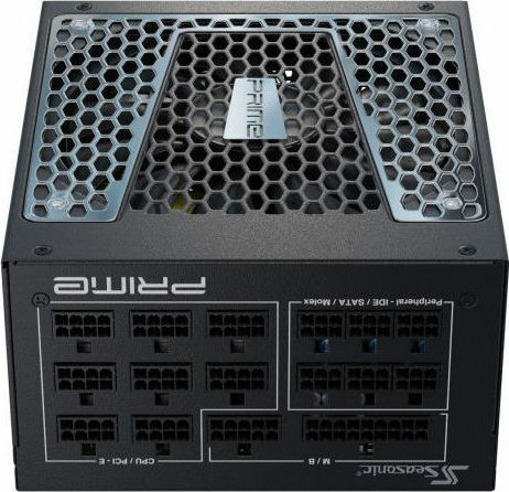 Seasonic Prime TX 850W Μαύρο Τροφοδοτικό Υπολογιστή Full Modular 80 Plus Titanium