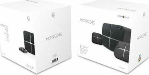 Sonic Gear Morro X5 Ασύρματα Ηχεία Υπολογιστή 2.1 με Bluetooth και Ισχύ 18W σε Μαύρο Χρώμα