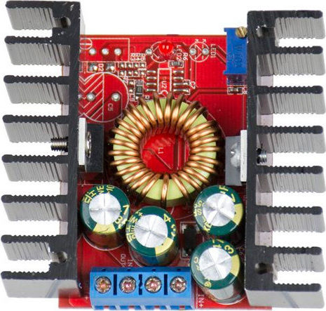 Tele Converter DC/DC Step-Down with Input Voltage 15-32V and Output Voltage 12-28V 5A (DCC-3212)