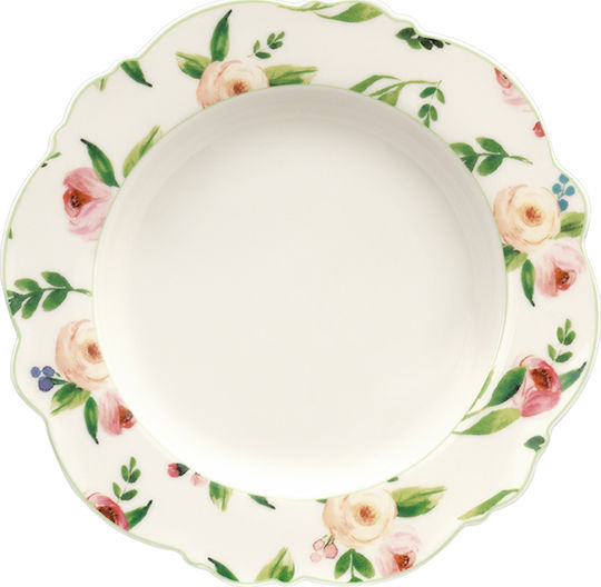 Cryspo Trio Primavera Multicolour Porcelain Dinnerware Set 18pcs