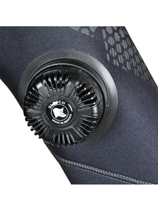 Beuchat Ice Pro Dry Ολόσωμη Στολή Κατάδυσης με Φερμουάρ Μαύρη 4mm