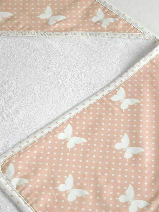 Down Town Home Baby Bath Towel Hooded 75x75cm