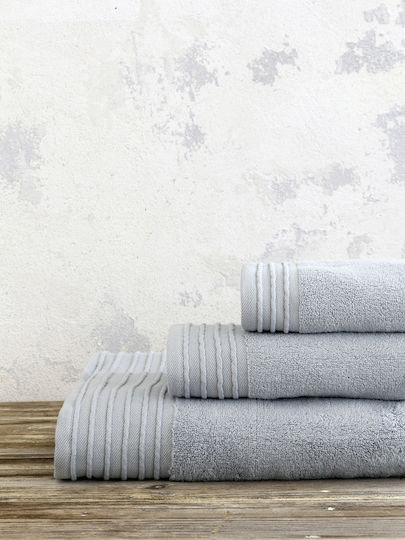 Nima Hand Towel Feel Fresh 40x60cm Light Grey Weight 500gr/m²