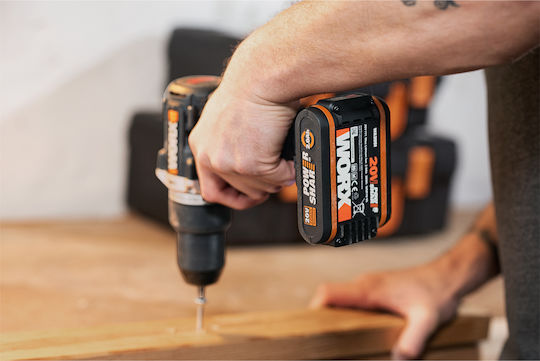 Worx WX352.9 Δραπανοκατσάβιδο Μπαταρίας Solo Brushless 20V