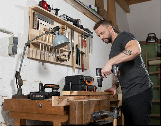 Worx WX352.9 Δραπανοκατσάβιδο Μπαταρίας Solo Brushless 20V