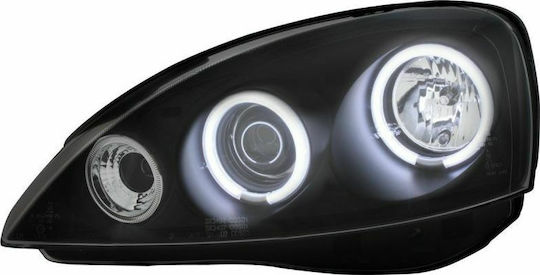 Sonar Μπροστινά Φανάρια Angel Eyes για Opel Corsa C 2001-2006 01-06 2τμχ