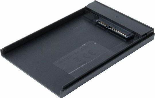 Inter-Tech HD-25620 Твърд диск кутия 2.5" SATA III с връзка USB 3.0 в Черен цвят