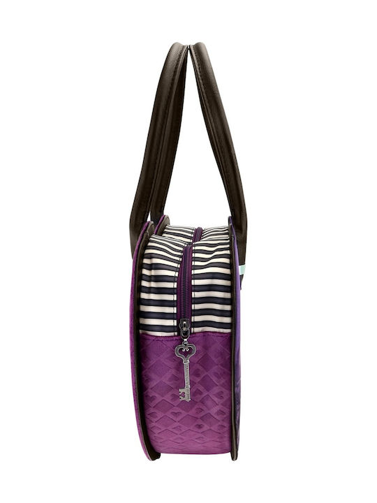 Santoro A Little More Tea Kinder Rucksack Umhängetasche Lila 30cmx10cmx30cmcm