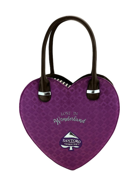 Santoro A Little More Tea Kinder Rucksack Umhängetasche Lila 30cmx10cmx30cmcm