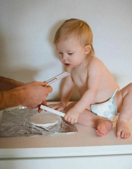Pearhead Baby Imprint Frame made of Wood for Boy