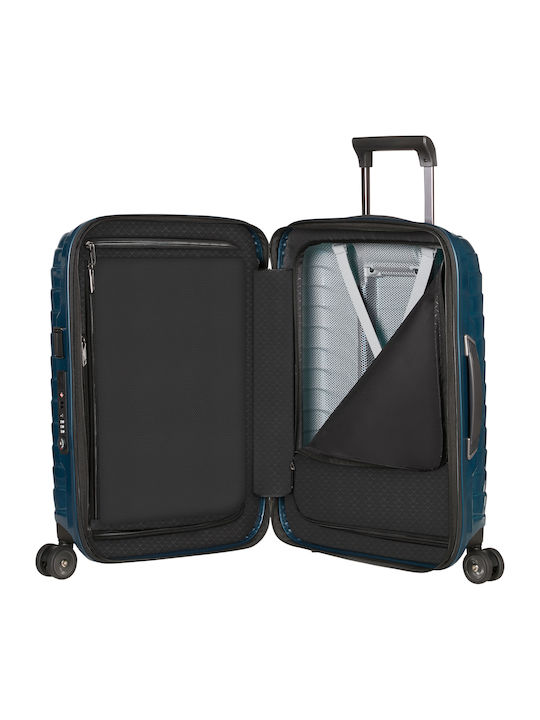 Samsonite Proxis Cabin Hard Green Suitcase With 4 Wheels Height 55cm