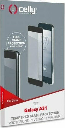 Celly Full Face Tempered Glass (Galaxy A31)