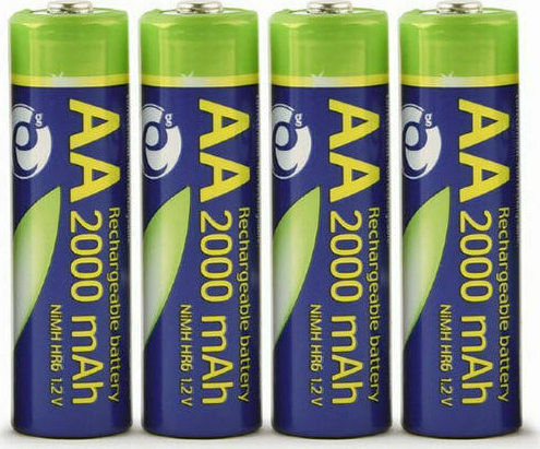 Energenie Επαναφορτιζόμενες Μπαταρίες AA Ni-MH 2000mAh 1.2V 4τμχ