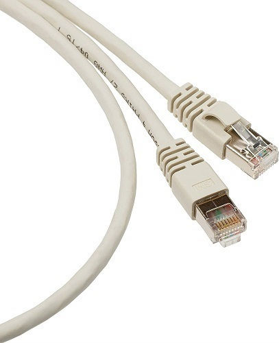 Aculine U/UTP Cat.5 (100Mbps) Καλώδιο Δικτύου Ethernet 3m Γκρι