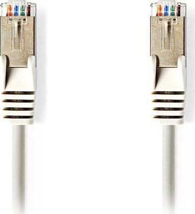 Nedis SF/UTP Cat.5e (Gigabit) Καλώδιο Δικτύου Ethernet 0.15m Λευκό