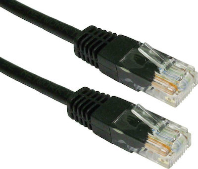 Powertech U/UTP Cat.5e Cablu de rețea Ethernet 3m Negru 1buc