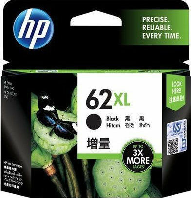 HP 62XL Original InkJet Printer Ink Black (C2P05AE)
