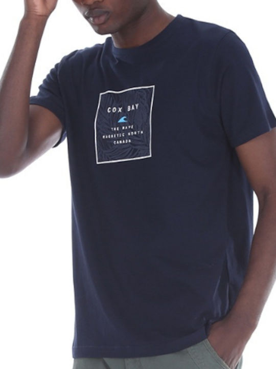 T-shirt Navy Μπλε