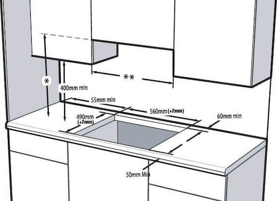Beko Autonomous with Child Lock Function 58x51εκ.