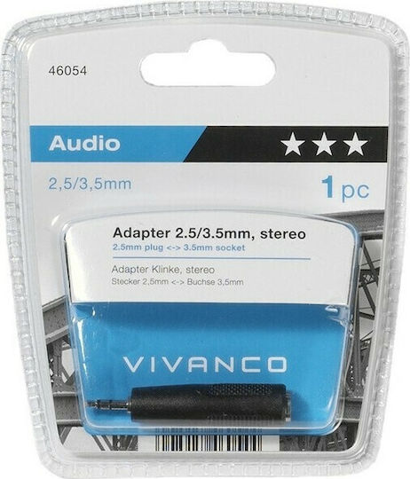 Vivanco Converter 3.5mm female to 3.5mm female 1pcs 46054