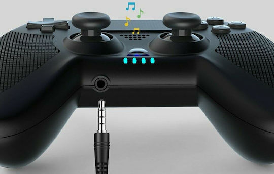 iPega 4008 Ασύρματο Gamepad για PC / PS4 Μαύρο