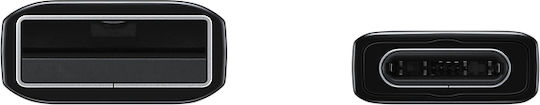 Samsung USB 2.0 Cable USB-C Male - USB-A Black 1.5m EP-DG930IBEGWW