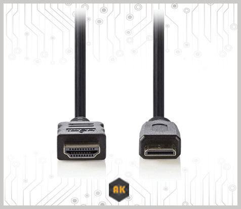 Nedis HDMI 1.4 Kabel HDMI-Stecker - Mini-HDMI-Stecker 1.5m Schwarz