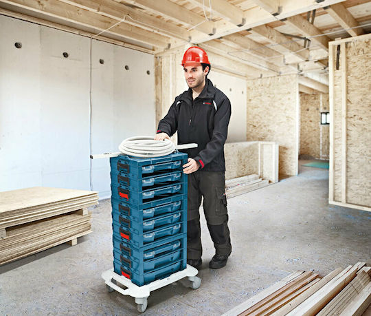 Bosch i-Boxx 53 Werkzeugkoffer-Organisator 12 Positionen mit abnehmbaren Boxen Mehrfarbig 35.7x31.6x5.3cm