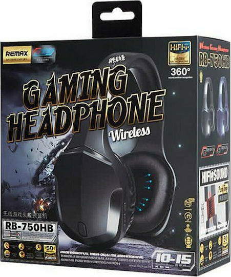 Remax RB-750HB Über Ohr Gaming-Headset mit Verbindung Bluetooth Blau