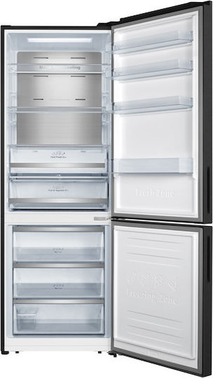 Hisense Ψυγειοκαταψύκτης 495lt Total NoFrost Υ200xΠ70.4xΒ69.4εκ. Μαύρος RB645N4BFE