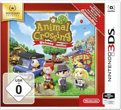 Animal Crossing New Leaf Welcome Amiibo Nintendo Selects Edition 3DS Game