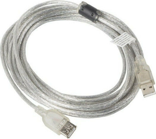 Lanberg USB 2.0 Cable USB-A male - USB-A female 1.8m (CA-USBE-12CC-0018-TR)