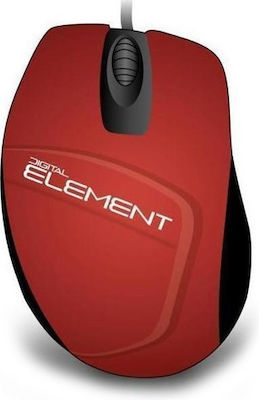 Element MS-30 Wired Mouse Red