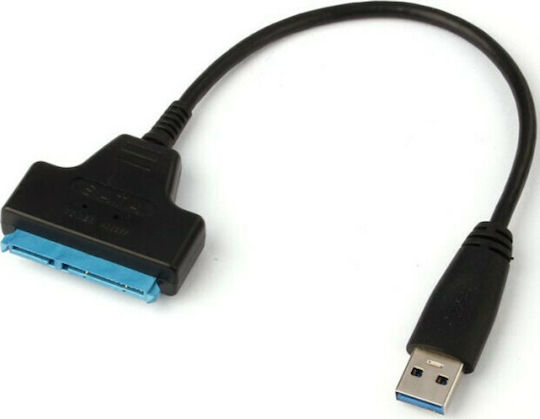 Powertech CAB-U032 Cable USB 3.0 to SATA Black