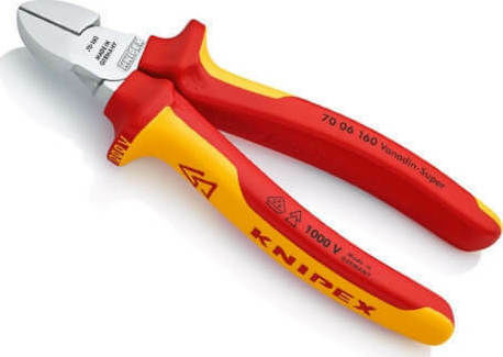 Knipex Side Cutter Angled Electrician Length 160mm