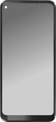 Samsung Οθόνη mit Touchscreen und Rahmen für Galaxy M11 (Schwarz)