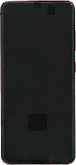 Samsung Screen with Touch Mechanism and Frame for Galaxy S20 (Pink)