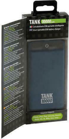 Lampa Hyper Tank Power Bank 10000mAh с 2 USB-A порта Син