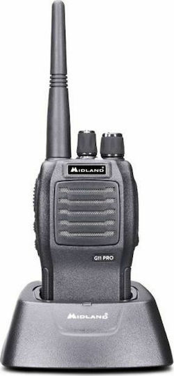Midland G11 PRO Ασύρματος Πομποδέκτης PMR χωρίς Οθόνη