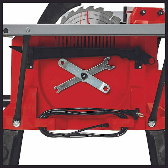 Einhell TC-TS 254 U Δισκοπρίονο Πάγκου με Ισχύ 1800W, Δίσκο Κοπής Διαμέτρου 254mm & Ταχύτητα Κοπής 4250rpm
