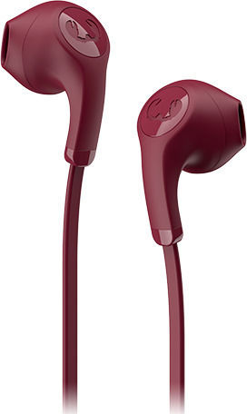 Fresh 'n Rebel Flow Earbuds Handsfree Headphones with Connector 3.5mm Red
