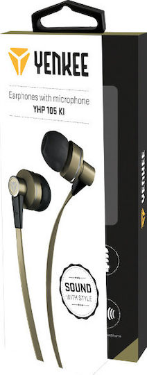 Yenkee YHP 105 In-ear Handsfree with 3.5mm Connector Green