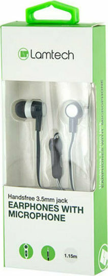 Lamtech LAM021356 În ureche Handsfree cu Mufă 3.5mm Negru
