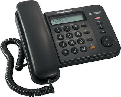 Panasonic KX-TS560 Office Corded Phone Black