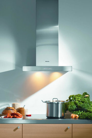 Miele PUR 68 W Απορροφητήρας Καμινάδα 59.8cm Inox