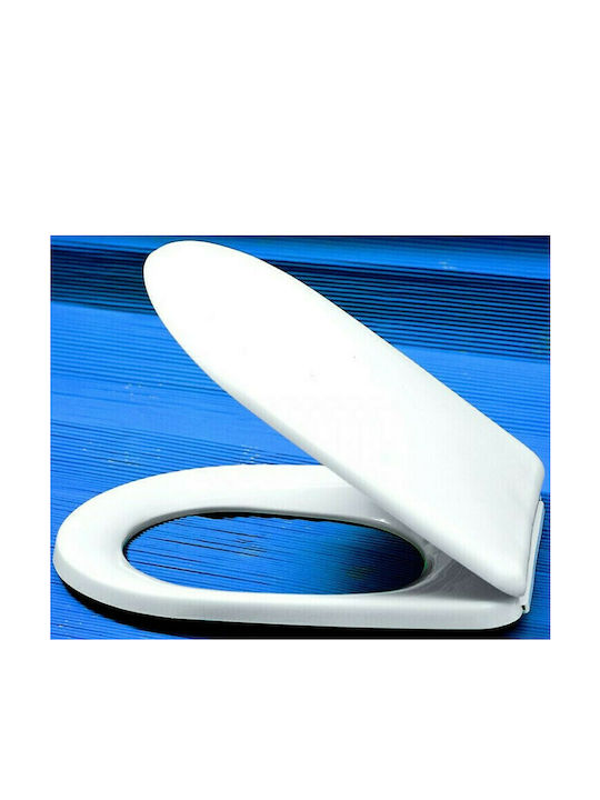 Gloria Italia Toilettenbrille Kunststoff 43x36cm Weiß