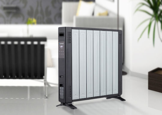 Blaupunkt HCO701 Floor Convector Heater 2000W with Electronic Thermostat 64.2x58.7cm Black