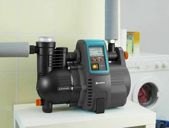 Gardena 01759-20 Single Stage Single Phase Water Pressure Pump without Container 1300W